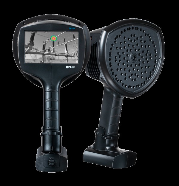Industrial Acoustic Imaging Camera for Compressed Air Leak Detection