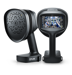 Industrial Acoustic Imaging Camera for Compressed Air Leak Detection